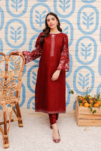 Load image into Gallery viewer, Lalande maroon 2Pc - Embroidered Dress
