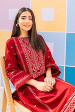 Load image into Gallery viewer, Arushi Red 2Pc - Embroidered Dress
