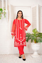 Load image into Gallery viewer, Orgazna 2Pc - Embroidered Dress
